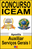 Concurso ICEAM 2013 Auxiliar Servicos Gerais I