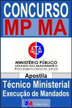 Concurso MPMA 2013 Tecnico Ministerial Execucao de Mandados